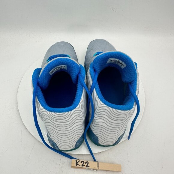 Nike Air Jordan 29 XX9 Playoff Home Men Size 10 749143-104 White Grey Blue Shoes - Picture 9 of 11